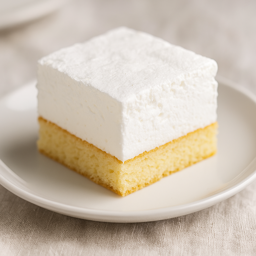 🍰 Šampita (Fluffy Meringue Slice)