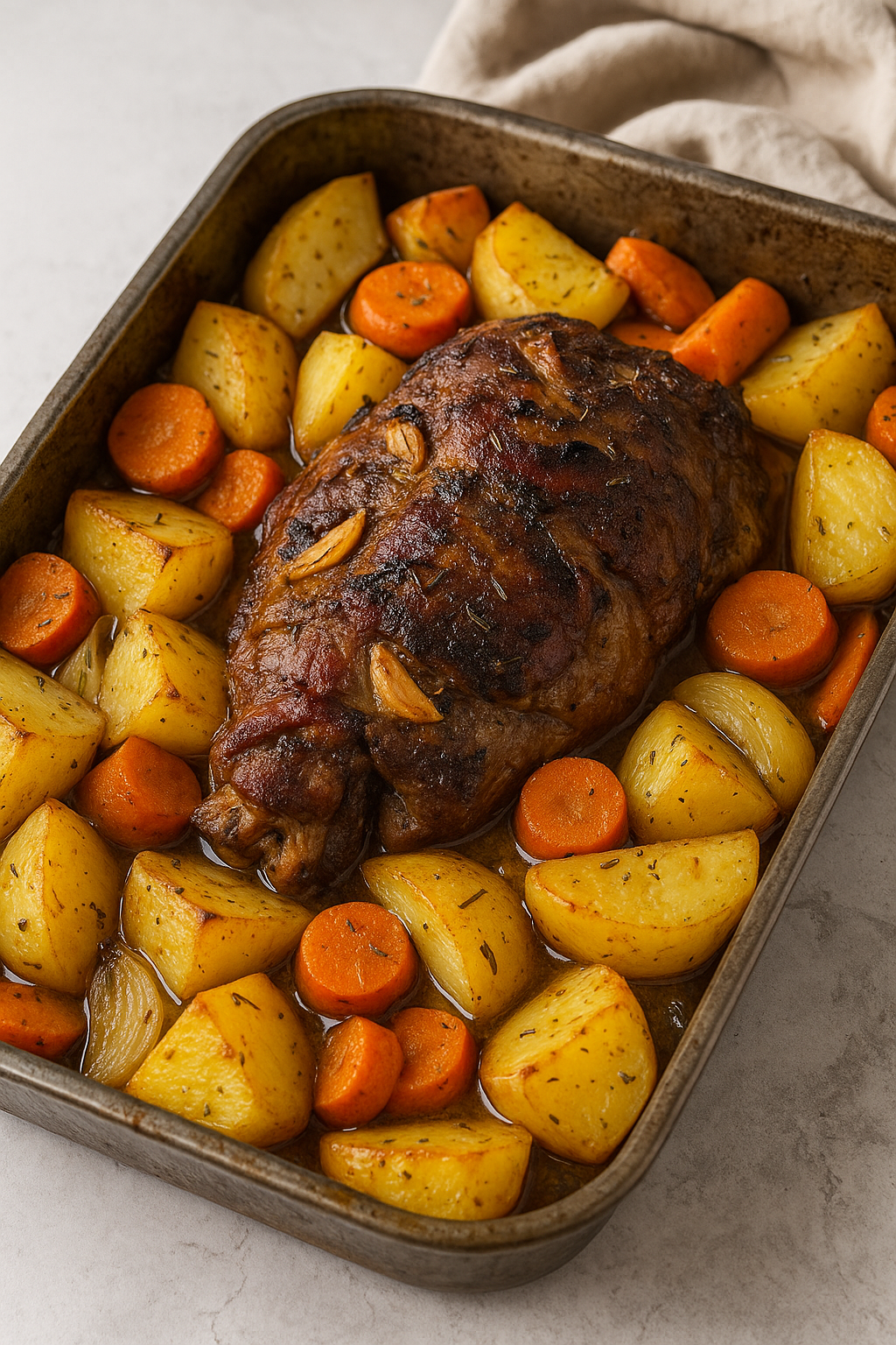 🥘 Roasted Lamb with Vegetables