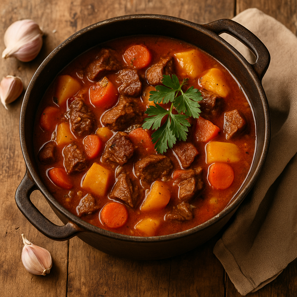 🥘 Slow-Cooked Beef Stew (Tender, Hearty, and Sunday-Style)