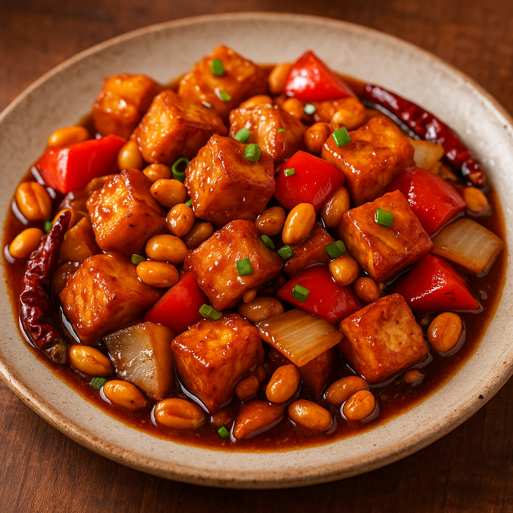 🥡 Kung Pao Tofu (Spicy, Saucy & Plant-Powered Classic)