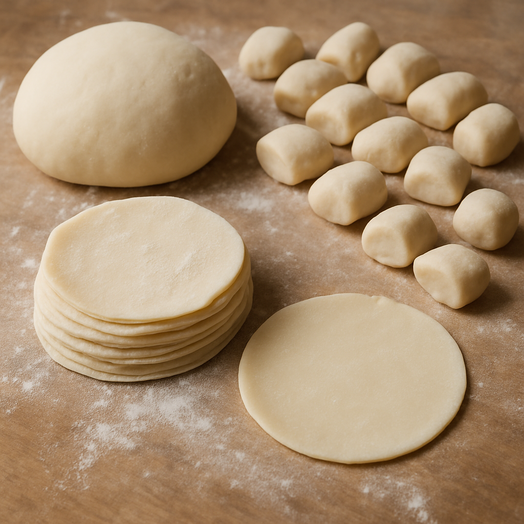 🥟 Chinese Dumpling Dough (Soft, Stretchy & Ready to Fill)