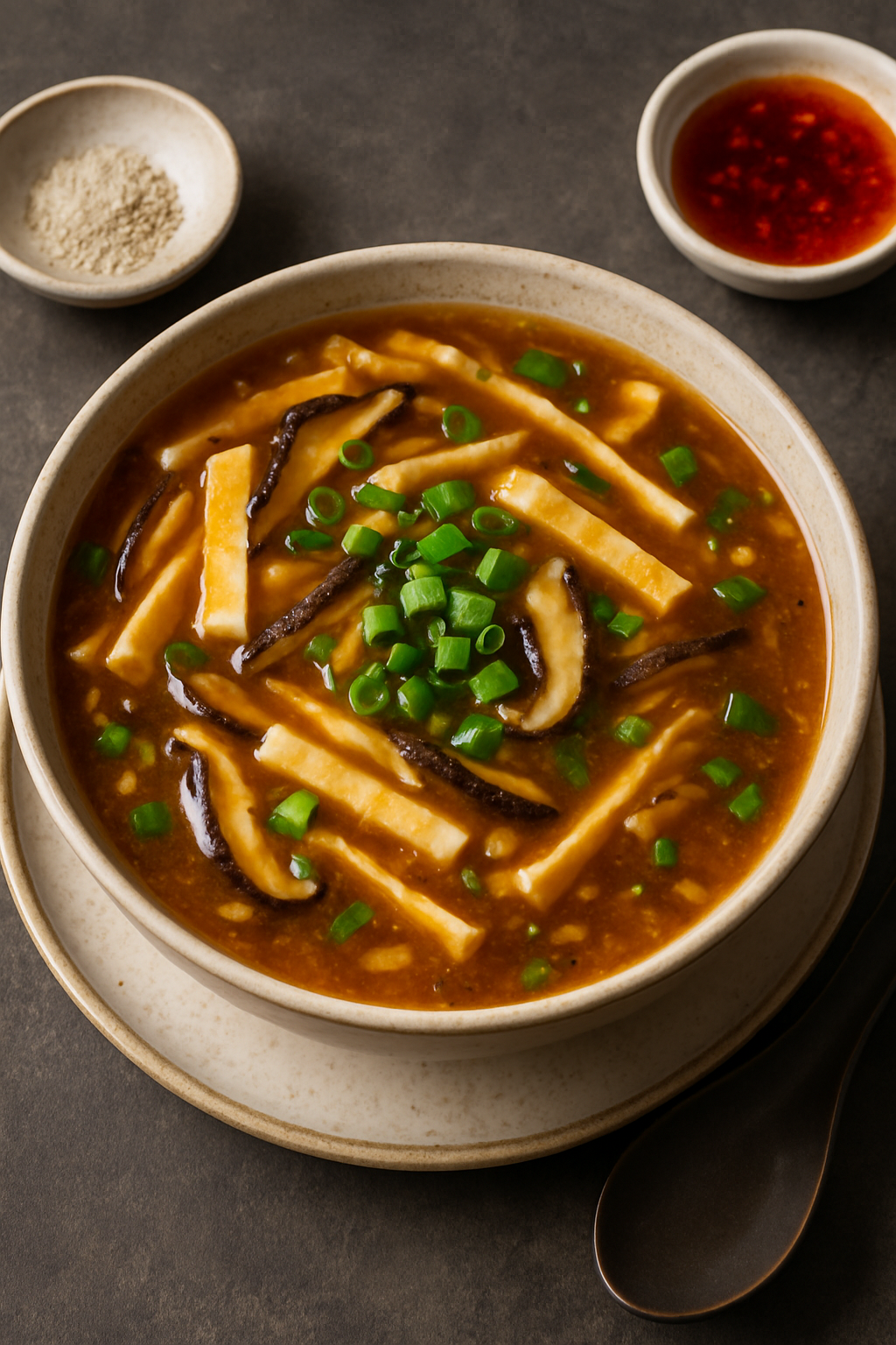 🍜 Hot and Sour Soup (Bold, Tangy & Comforting)