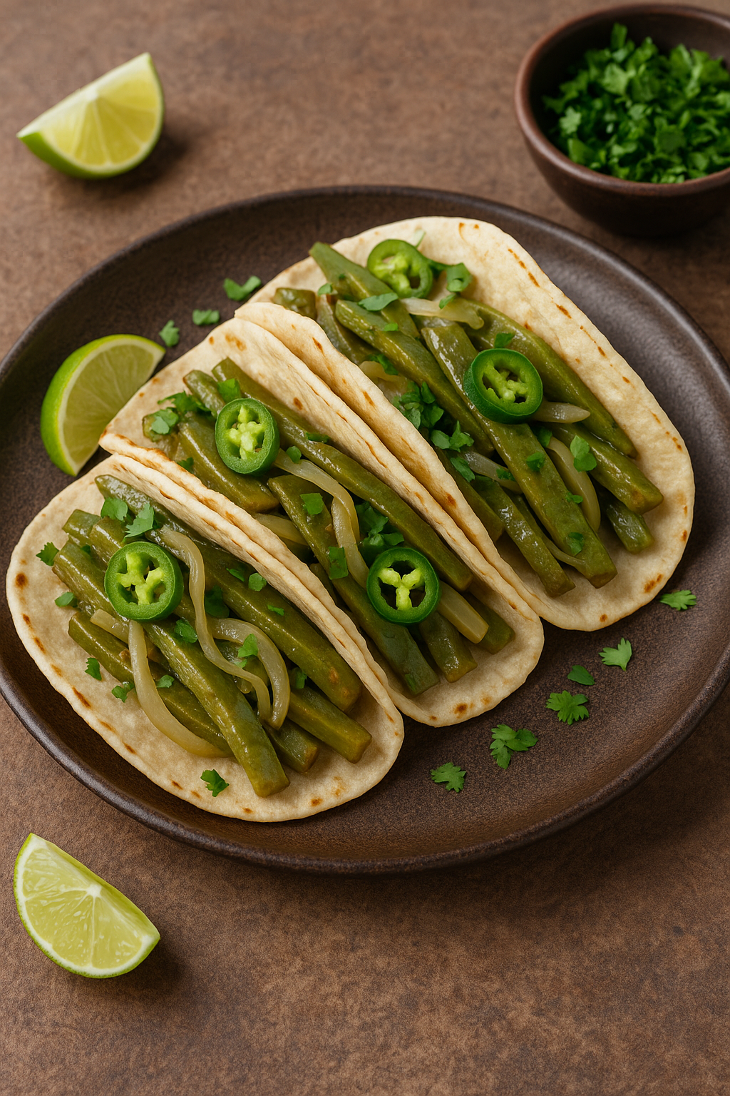 🌽 Tacos de Nopal (Cactus Tacos)