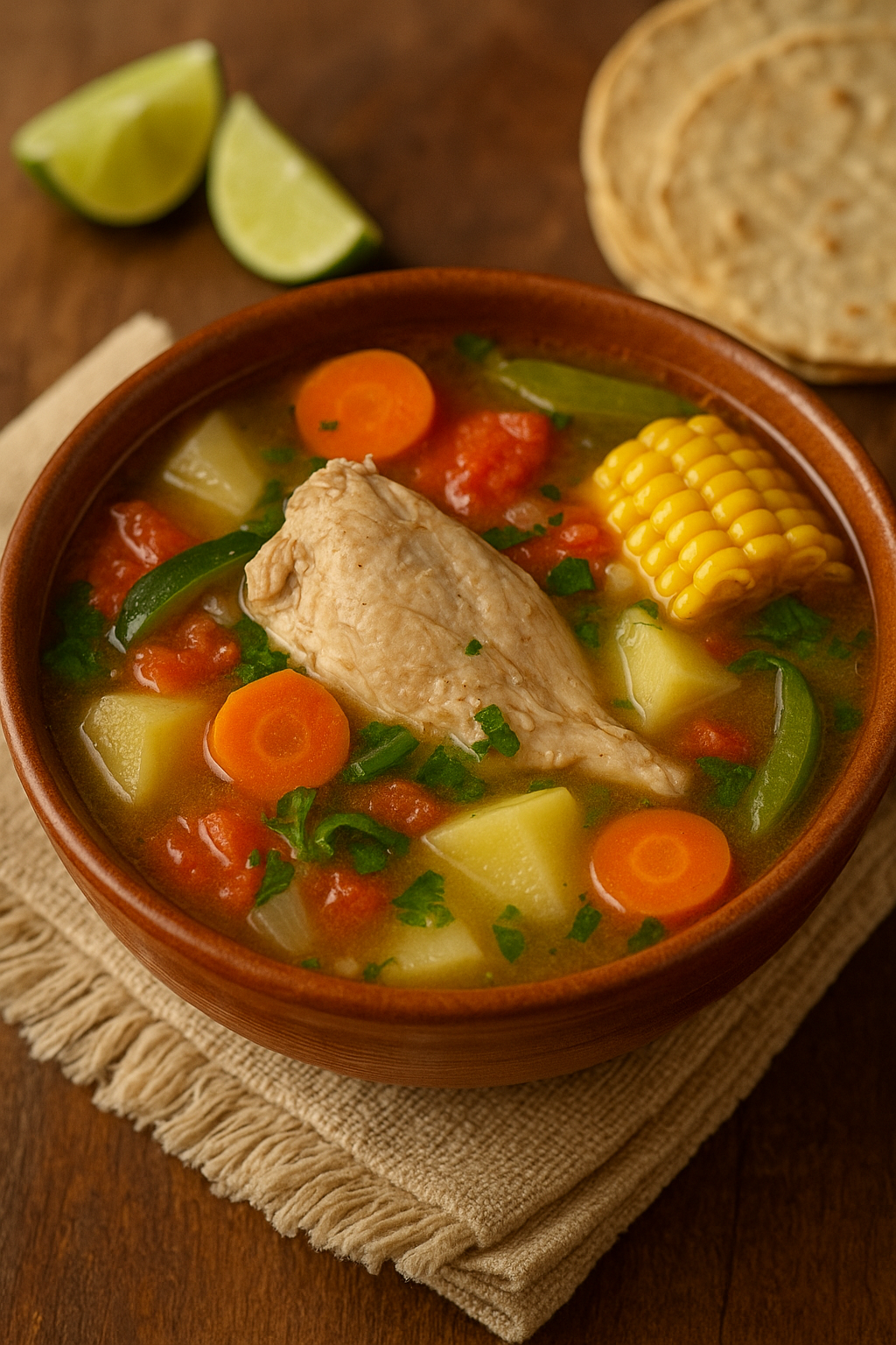 Caldo de Pollo Tradicional 🇲🇽