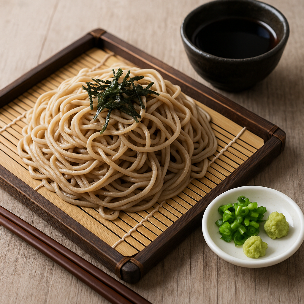 Zaru Soba (Cold Buckwheat Noodles) 🍜❄️