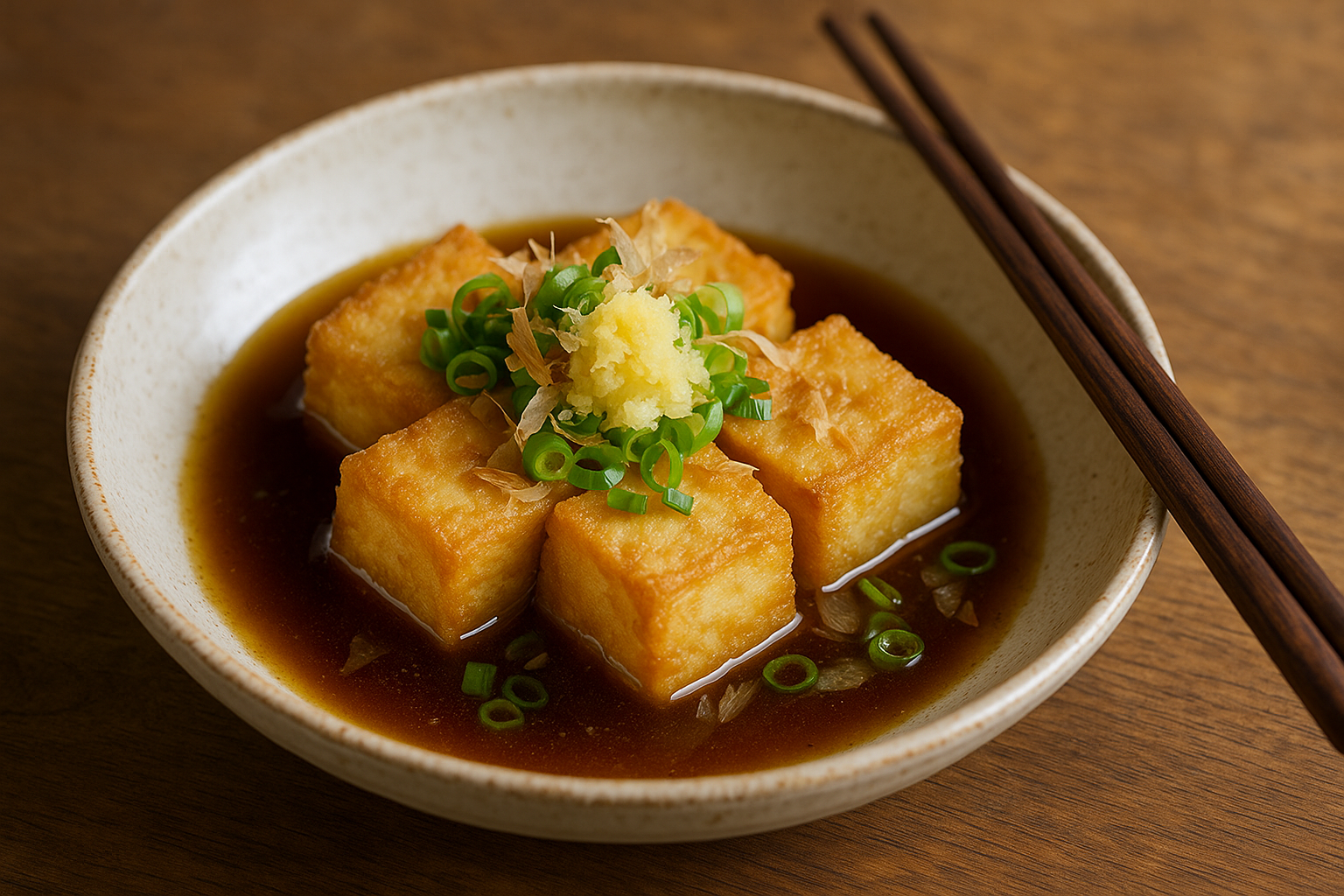 Agedashi 🥢 Tofu