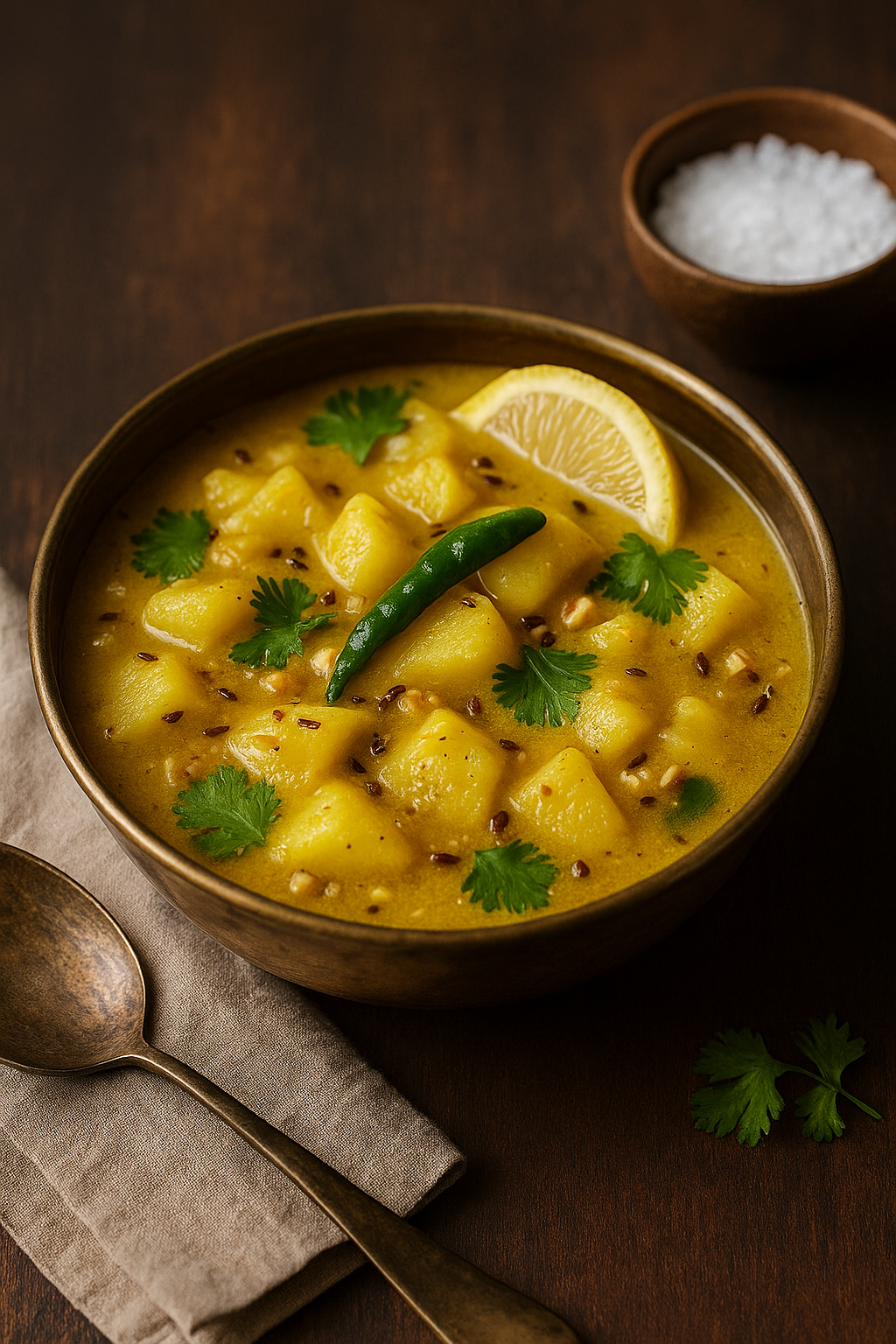Vrat Aloo 🥔 Fasting Potato Curry 🇮🇳 (Vrat Wale Aloo)