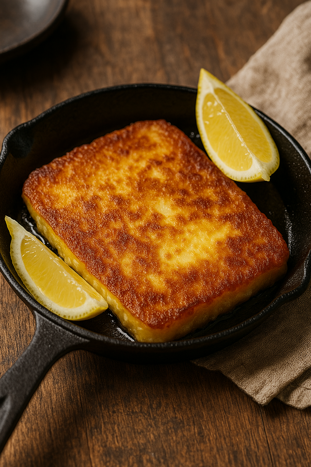 Saganaki 🧀 Greek Fried Cheese 🇬🇷