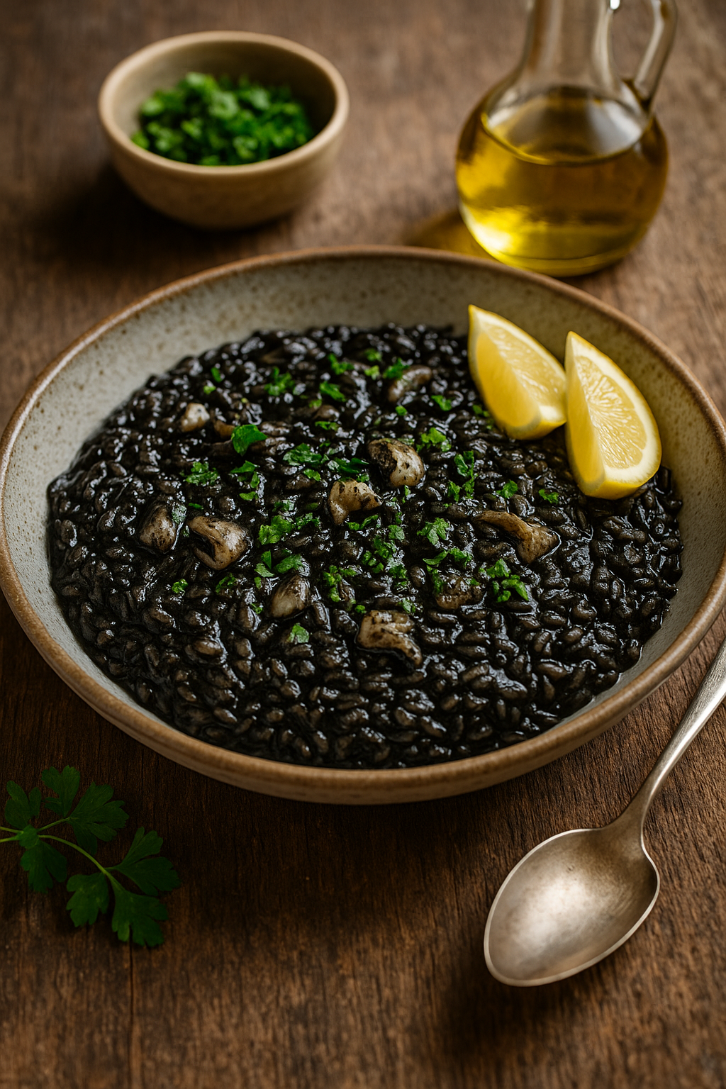 Black Risotto 🦑 Dalmatian Style 🇭🇷 (Crni Rižot)