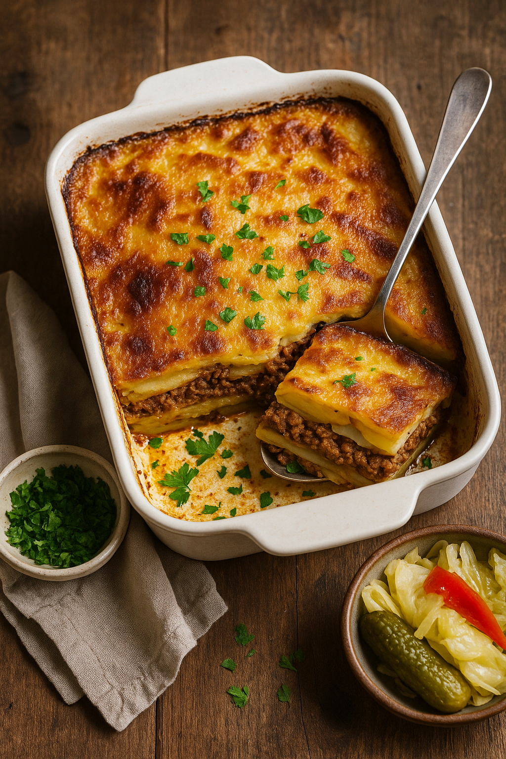 Potato Moussaka 🍲 Serbian Home-Style 🇷🇸 (Musaka od Krompira)