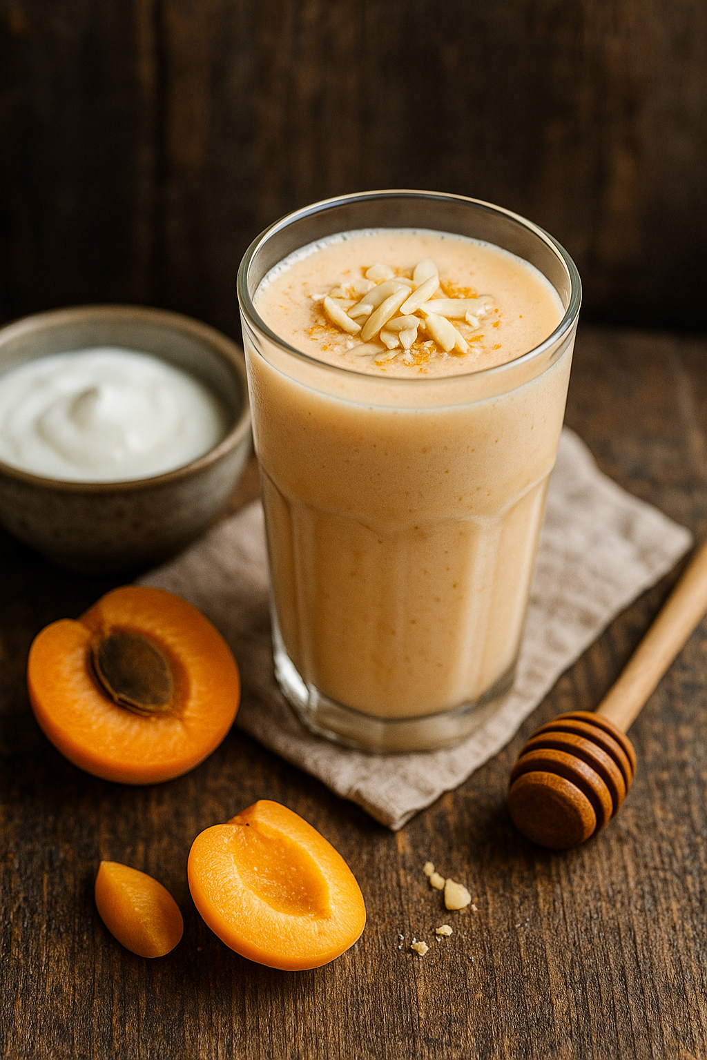 Apricot Yogurt Smoothie 🥤 Balkan Home-Style 🇷🇸 (Kajsija Jogurt)