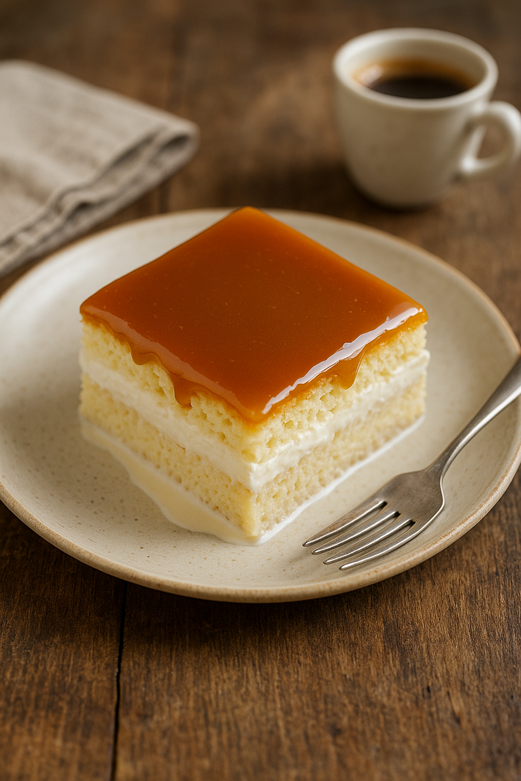 Trileçe 🍰 Albanian Caramel Milk Cake 🇦🇱 (Tres Leches)