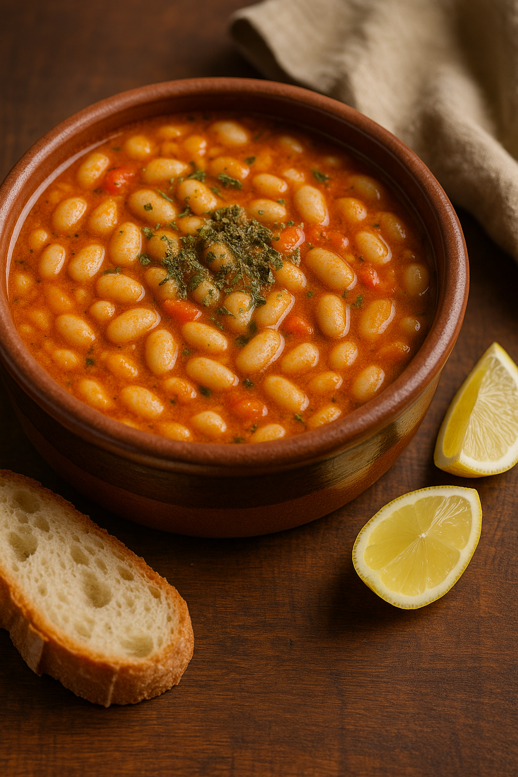 Jani me Fasule 🍲 Albanian White Bean Soup 🇦🇱 (Bean Stew)