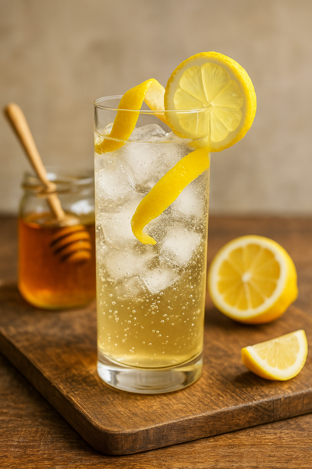 Honey Rakija Highball 🍯 Belgrade Bar 🇷🇸 (Medovača & Soda)