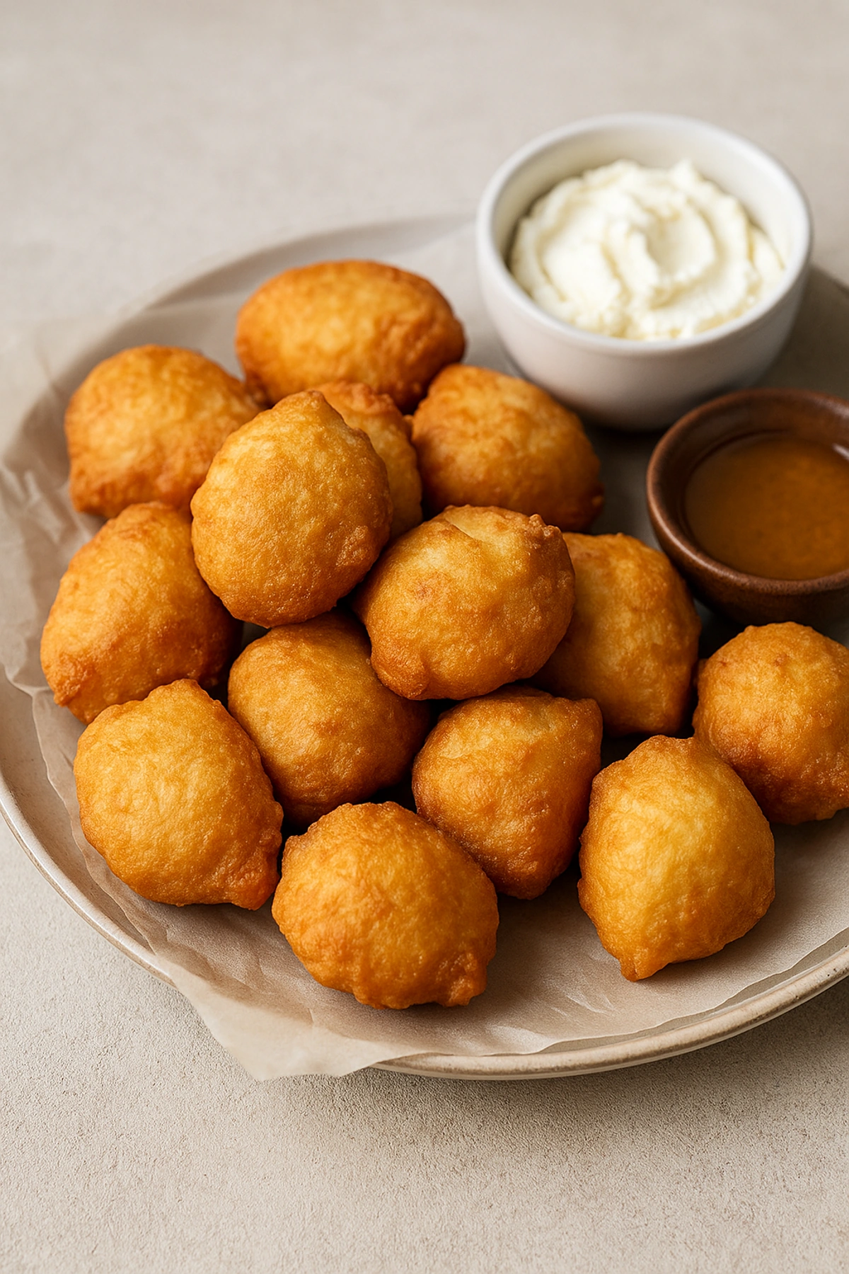 Ustipci 🍞 Bosnian Street-Style 🇧🇦 (Fried Dough Bites)