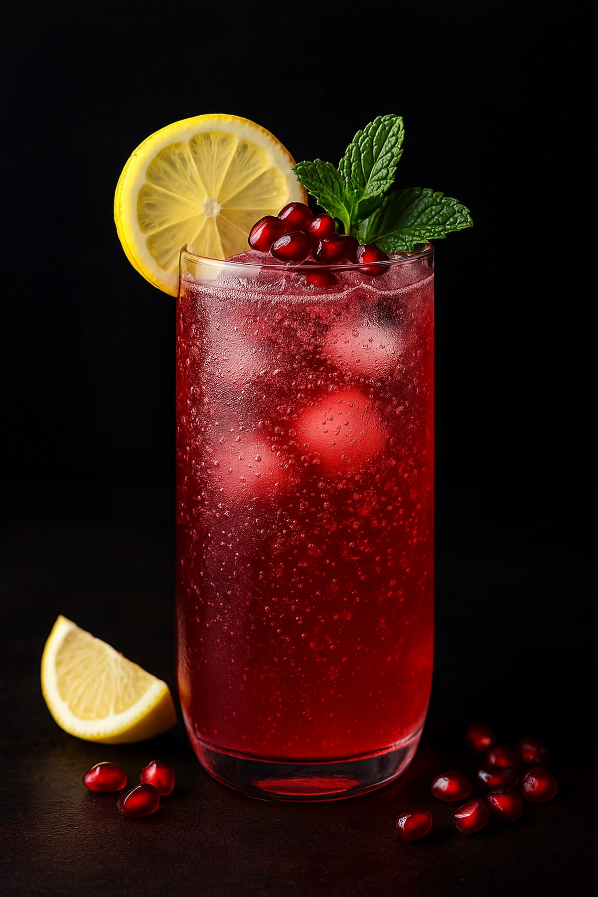 Sparkling Pomegranate Rose Cooler 🍹🇱🇧