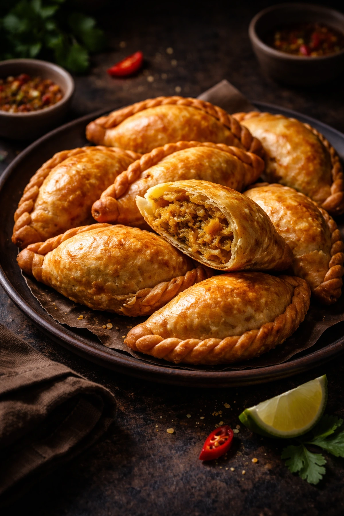 Image for recipe: Thai Curry Puffs Karipap Thai 🥟🌶️