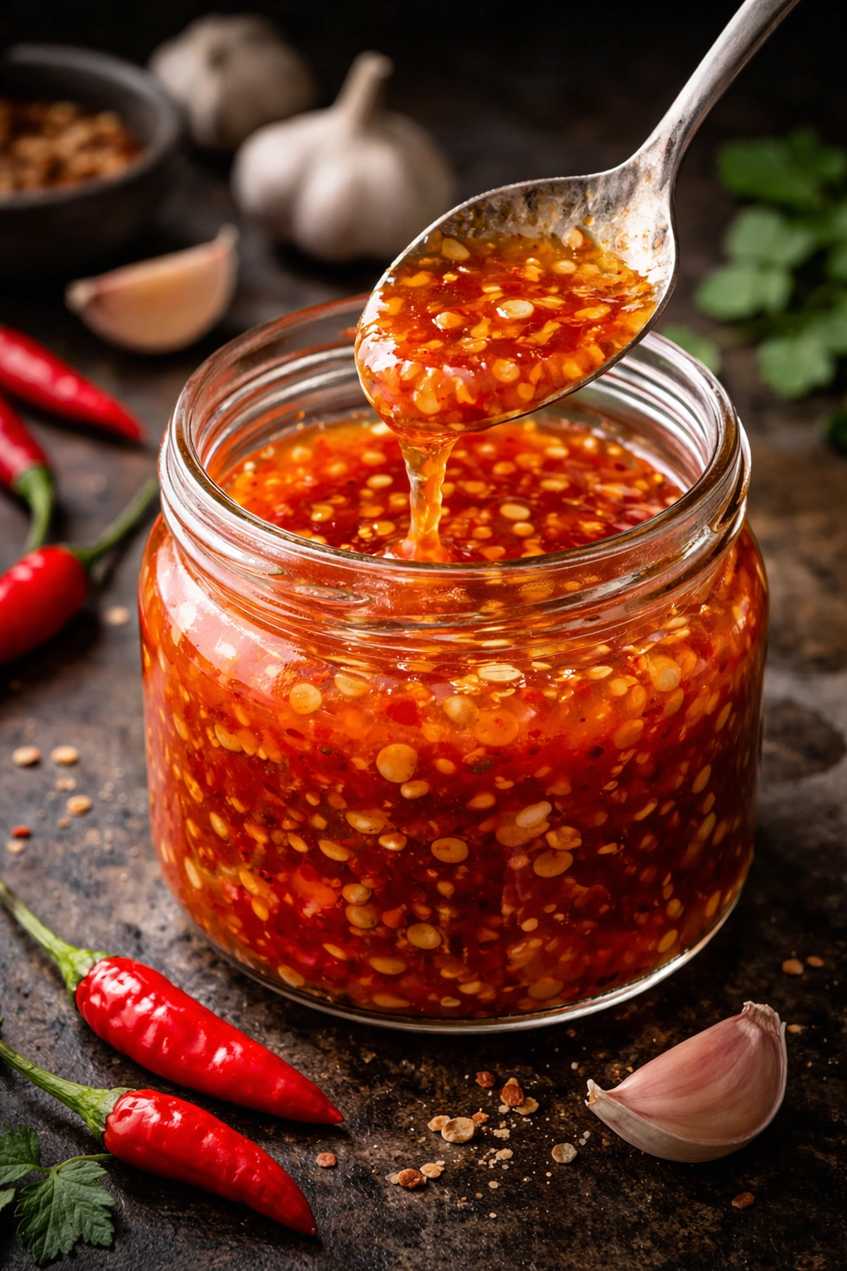 Image for recipe: Thai Sweet Chili Garlic Sauce Nam Jim Gai 🌶️🍯