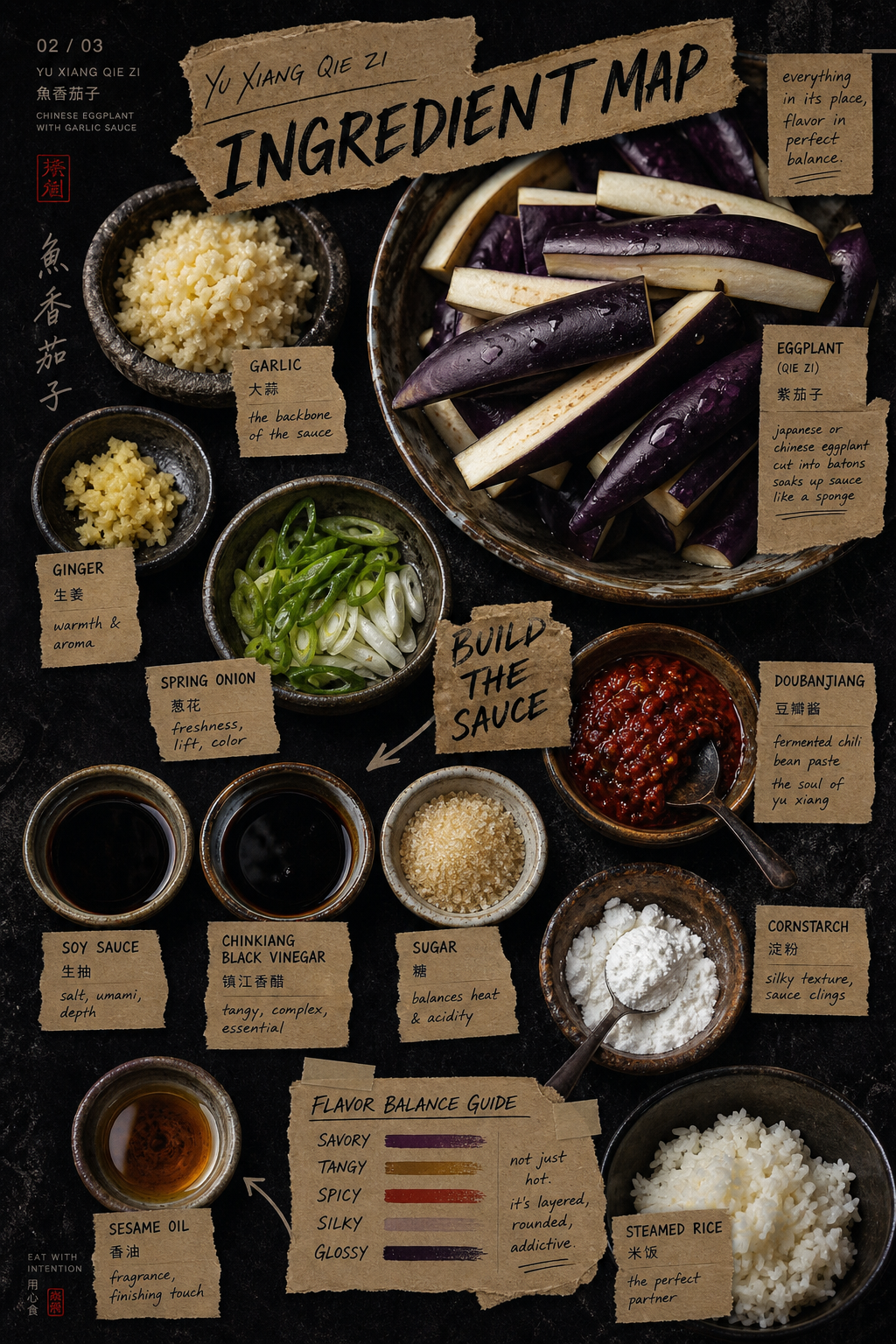 Image for recipe: Chinese Eggplant with Garlic Sauce Yu Xiang Qie Zi 🍆✨
