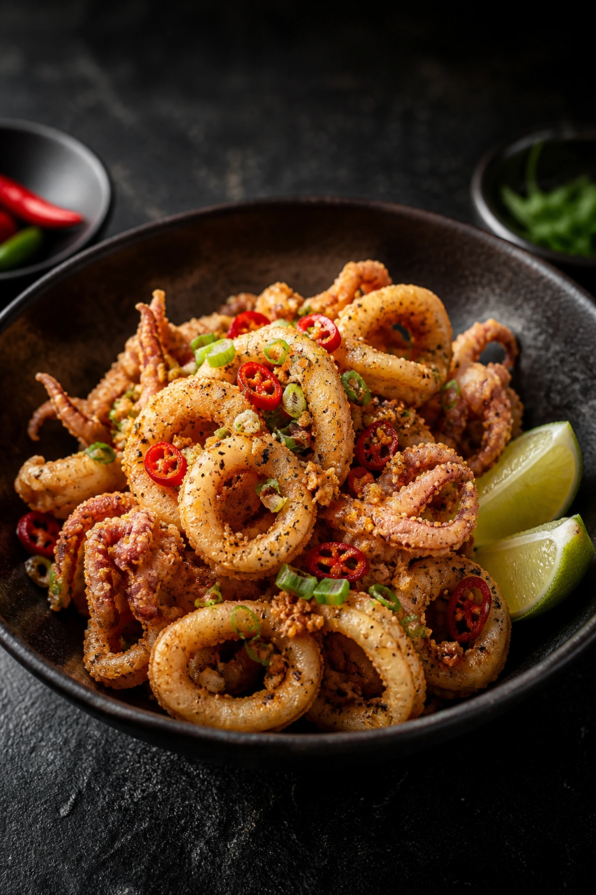 Chinese Salt and Pepper Squid 🦑✨