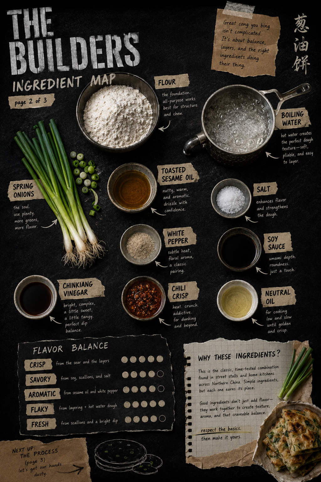 Image for recipe: Chinese Scallion Pancakes Cong You Bing 🥞🥢