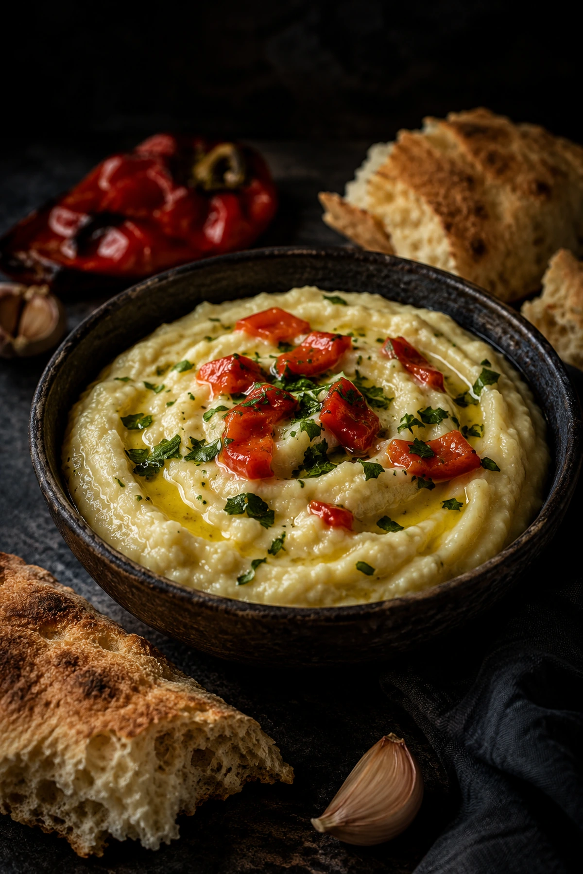 Balkan Macedonian Makalo Garlic Potato Sauce 🧄✨